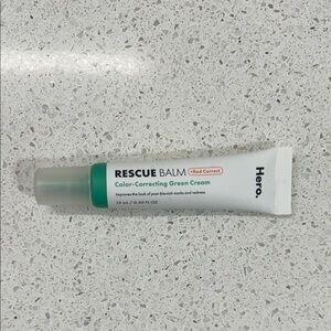 hero rescue balm color-correcting green cream !!